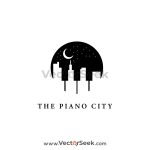 The Piano City Logo Template