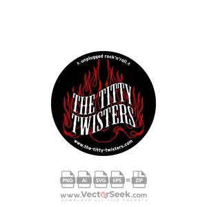 The Titty Twisters Logo Vector