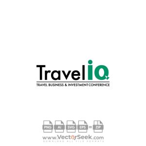 Travel IQ Logo Vector