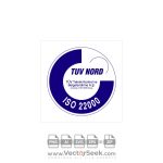 Tuv Nord iso 22000 Logo Vector