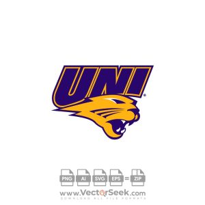 UNI Panthers Logo Vector