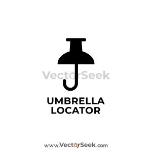 Umbrella Locator Logo Template