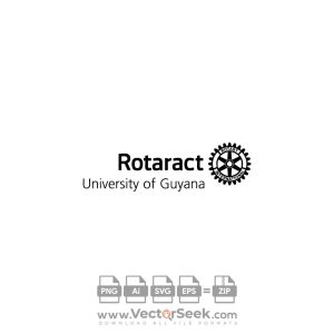 University of Guyana Rotaract Club Logo Vector