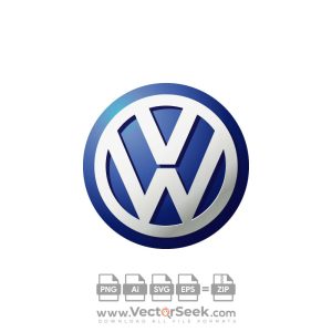 VW Volkswagen Logo Vector