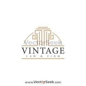 Vintage Law & Firm Logo Template 01