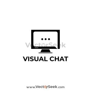 Visual Chat Logo Template 01