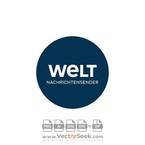 WELT Nachrichtensender Logo Vector