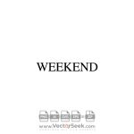 Weekend Logo Vector