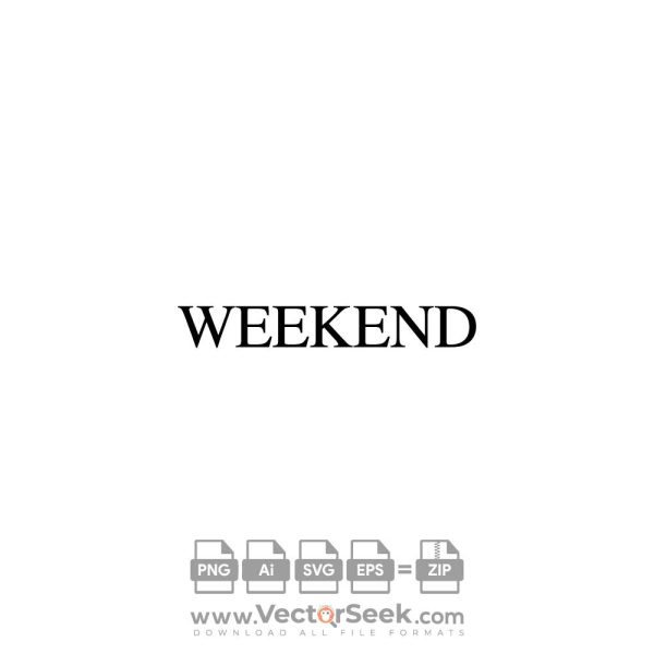 Weekend Logo Vector - (.Ai .PNG .SVG .EPS Free Download)