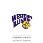 Western Illinois Leathernecks Logo Vector