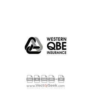 Western QBE Insurance Logo Vector