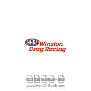 Winston Drag Racing Logo Vector