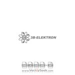 3B Electron Logo Vector