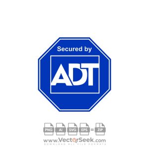 ADT Home Security Logo Vector