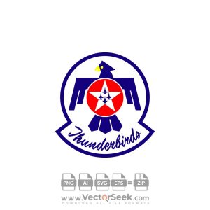 Air Force Thunderbirds Logo Vector