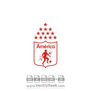 America de Cali Logo Vector