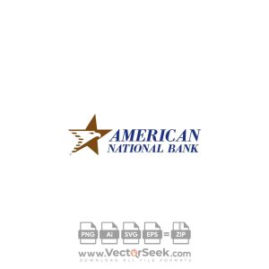 American National Bank Logo Vector