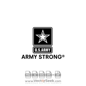 Army Strong Logo Vector