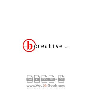 B creative inc. Logo Vector