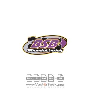 BSB Manufacturing Logo Vector