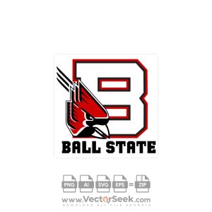 Ball State Cardinals Logo Vector