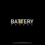 Battery Charge Logo Template