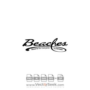 Beaches Resorts Logo Vector