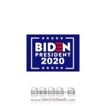 Biden President 2020 Logo Vector