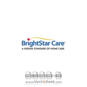 Bright Star Care Logo Vector