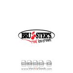 Bruster’s Real Ice Cream Logo Vector