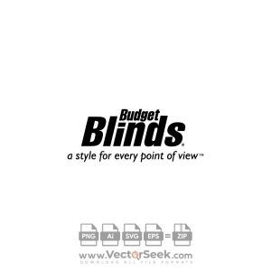 Budget Blinds Logo Vector