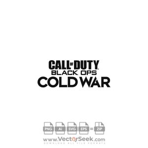 Call Of Duty Black Ops Cold War Logo Vector