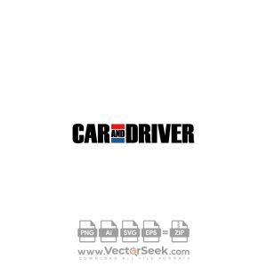 Car And Driver Logo Vector