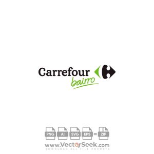 Carrefour Bairro Logo Vector