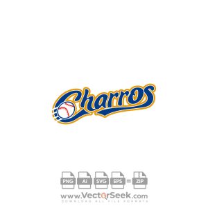 Charros de Jalisco Baseball Logo Vector