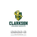 Clarkson Golden Knights Logo Vector