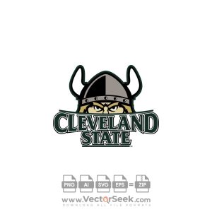 Cleveland State University Vikings Logo Vector