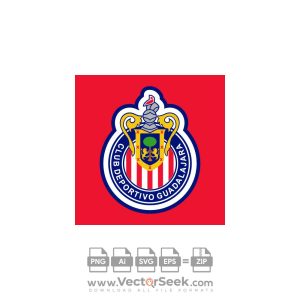 Club Deportivo Guadalajara (actual) Logo Vector