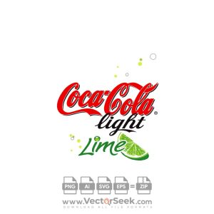 Coca Cola Light Lime Logo Vector