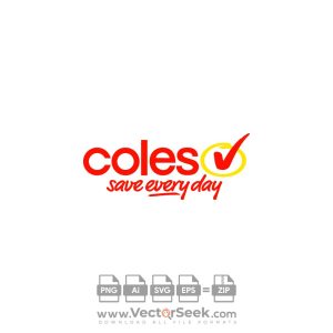 Coles Supermarkets Logo Vector