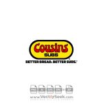 Cousins Subs Logo Vector