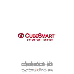 CubeSmart Self Storage Logo Vector