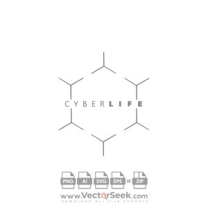 Cyber Life Logo Vector