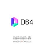 D64 Ventures Logo Vector