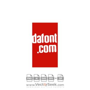 Da Font Logo Vector