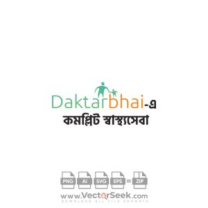 Daktarbhai Logo Vector