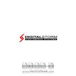 Digital Storm Logo Vector