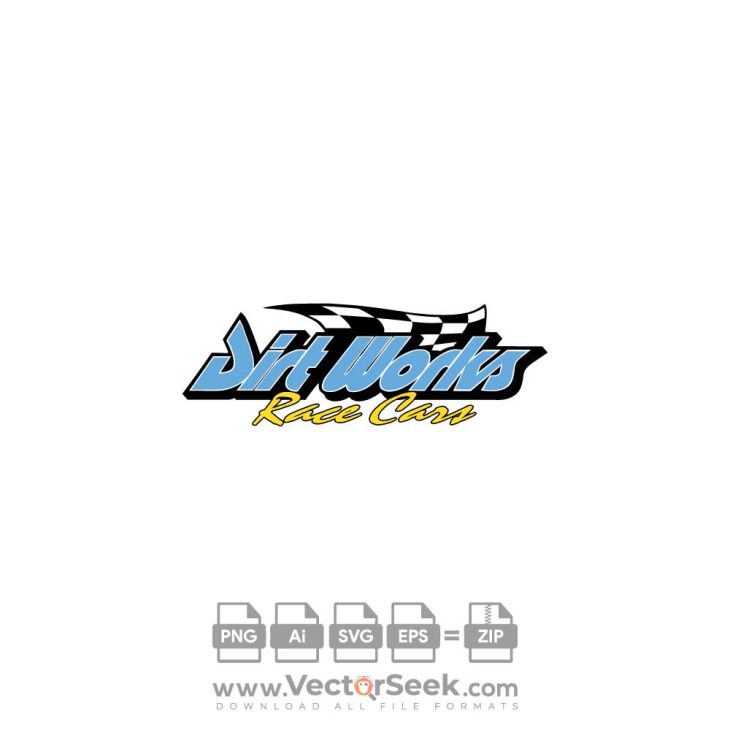 Dirt Works Race Cars Logo Vector (.Ai .PNG .SVG .EPS Free Download)