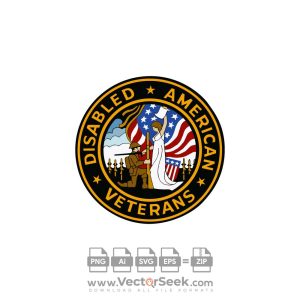 Disabled American Veterans Logo Vector