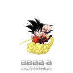 Dragon Ball Goku Logo Vector